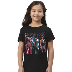 Polo Negro Niña Huntrix Polo Negro Niña Huntrix