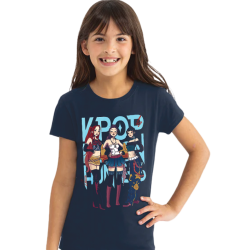 Polo Niña Azul Marino Huntrix Polo Niña Azul Marino Huntrix