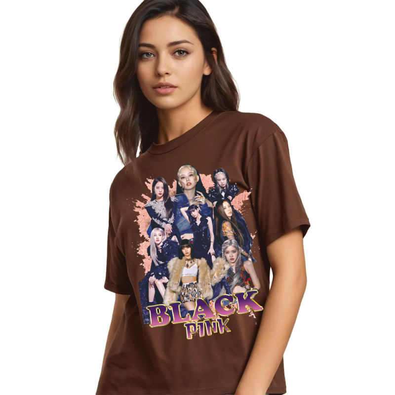 Polo Black Pink Polo Black Pink