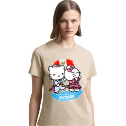 Polo Hello Kitty en Negroide Polo Hello Kitty en Negroide
