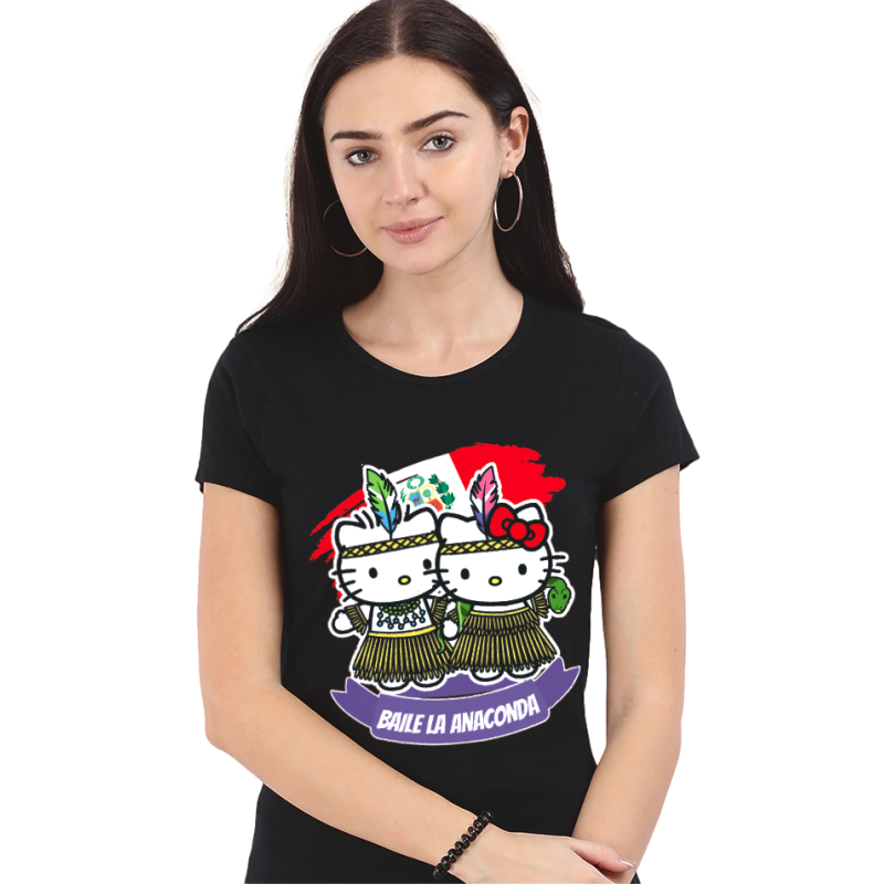 Polo Hello Kitty en Baile de Anaconda Polo Hello Kitty en Baile de Anaconda