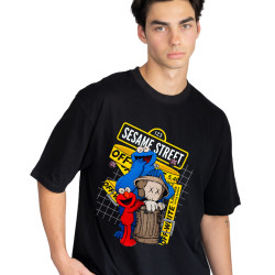 Polo Sesame Street Negro Polo Sesame Street Negro