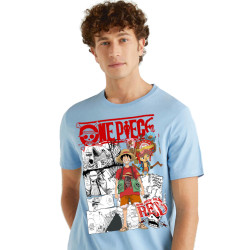 Polo One Piece Celeste