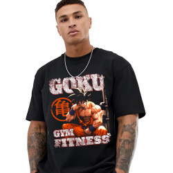Polo Goku Gym Negra Polo Goku Gym Negra